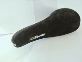Neuer Turbo Vintage Echtleder bike/Rennvelosattel italy made