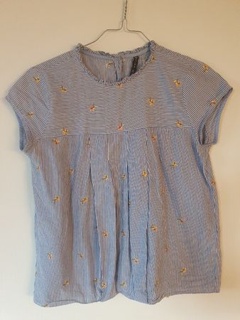 Sommer Bluse Manila Grace, Grösse 44, gestreift, Top!