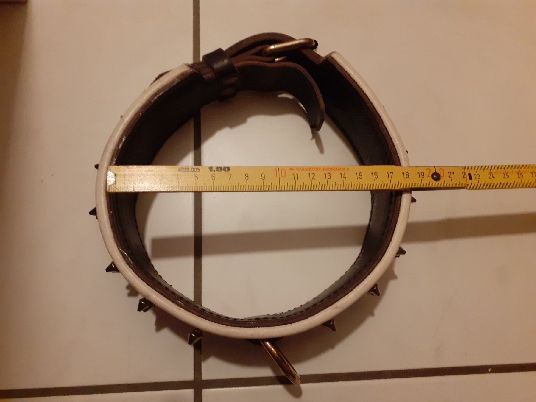 Nastri decorativi: Hundehalsband aus Leder – Nuovo (secondo la descrizione) da Zürich venduto da Crocuda 2