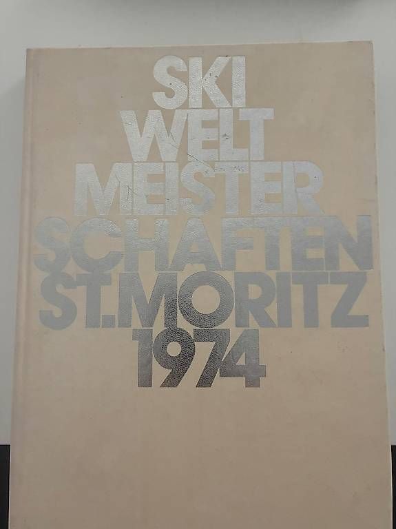 Libri: Raro libro ufficiale sci a St. Moritz 1974 mondiali – Usato da Riva San Vitale venduto da Samantha78
