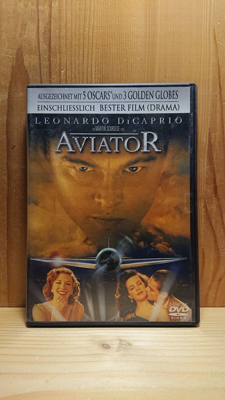 Tous les DVDs: AVIATOR DVD 2 Disc mit Leonardo DiCaprio – D'occasion à Wilderswil par Exebub