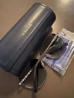 Ossé Sonnenbrille Damen mit Steinen inkl. Etui neuwertig