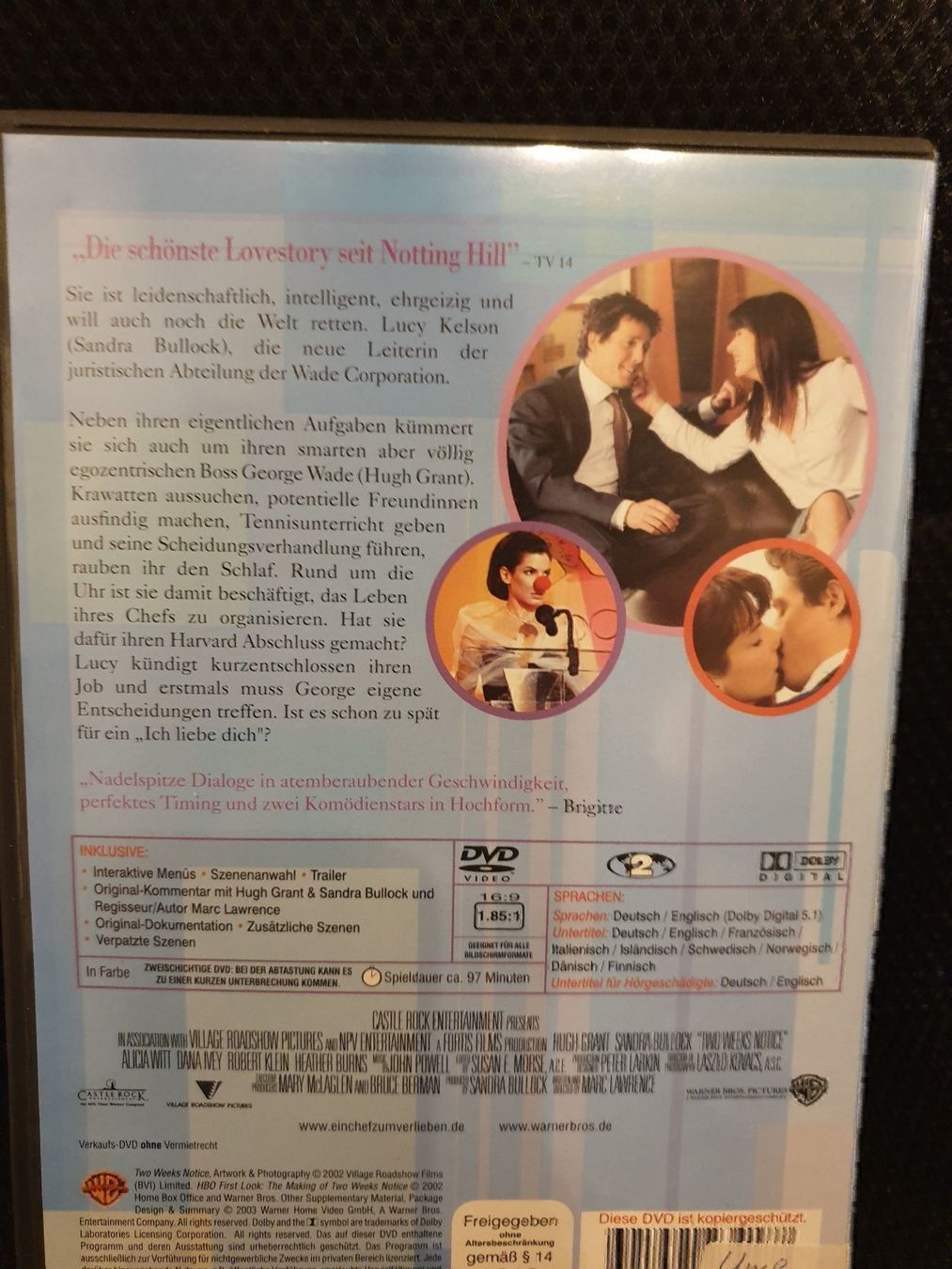 Tutti i DVDs: DVD Ein Chef zum verlieben – Usato da Felben-Wellhausen venduto da Brummbaer90 1