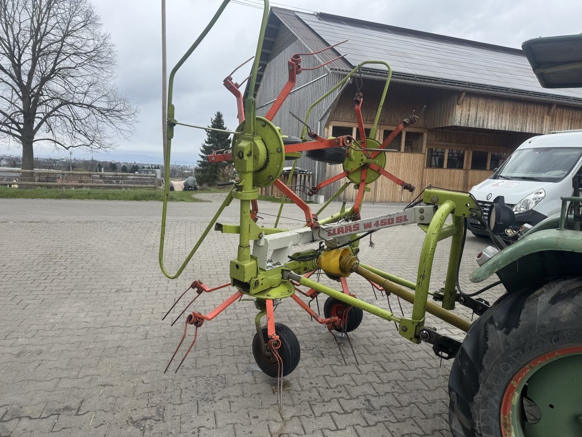 Claas Tutte le macchine: Kreiselheuer Claas W 450 SL – Usato da Neukirch(Egnach) venduto da farmalld439 4