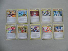 10 Pokémon Sammelkarte von Jahr 2010 Supporter Text Deutsch