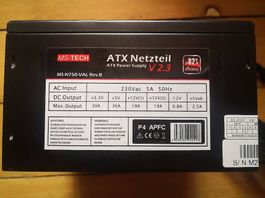 MS-TECH ATX Netzteil