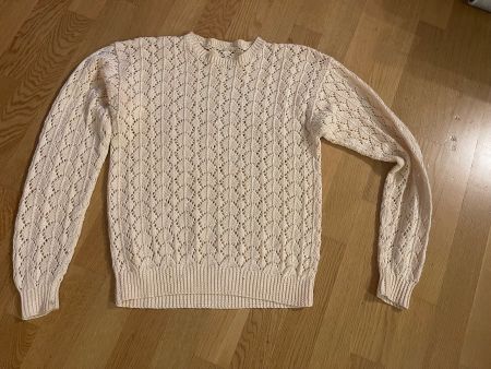 Strickpullover, beige, Gr. S