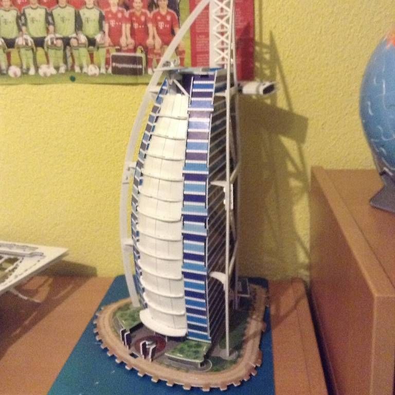 Kit di modellismo & Modellini statici: Modelbau Burj al Arab, Dubai – Usato da Neerach venduto da twerner1 2