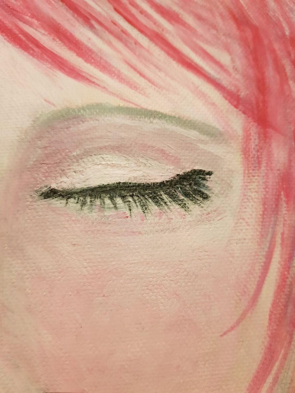 Gemälde: Painting: "Contentment", 40 x 40 cm canvas frame – Neu und originalverpackt aus Turbenthal von viw_48fr 2