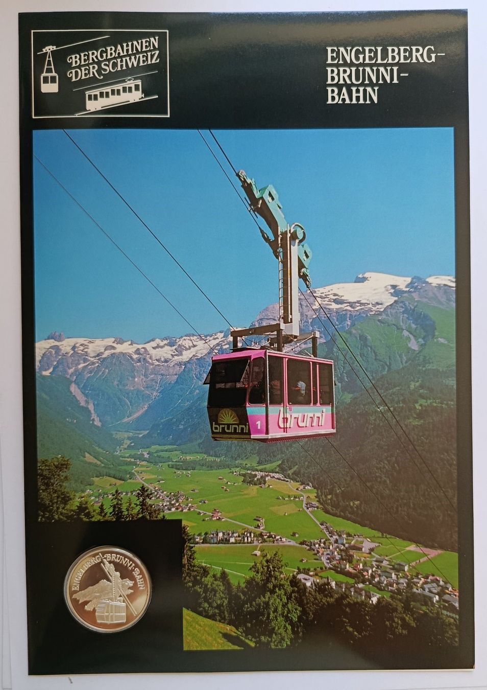 Medaglie: Bergbahnen der Schweiz Engelberg-Brunni-Bahn – Usato da Luzern venduto da Vreneli_1