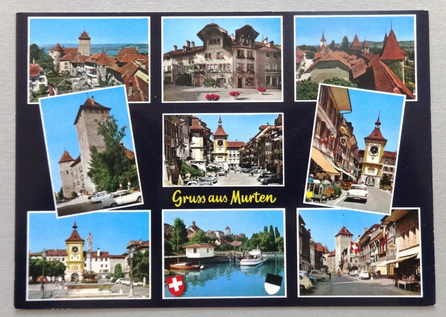 Ansichtskarten: Murten – Gebraucht aus Fétigny von Billy2miny