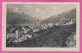 Samaden / Samedan gel 1925?? mit Feldpost