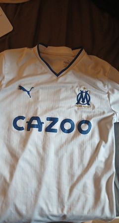 Maillot Olympique de Marseille Puma blanc taille M