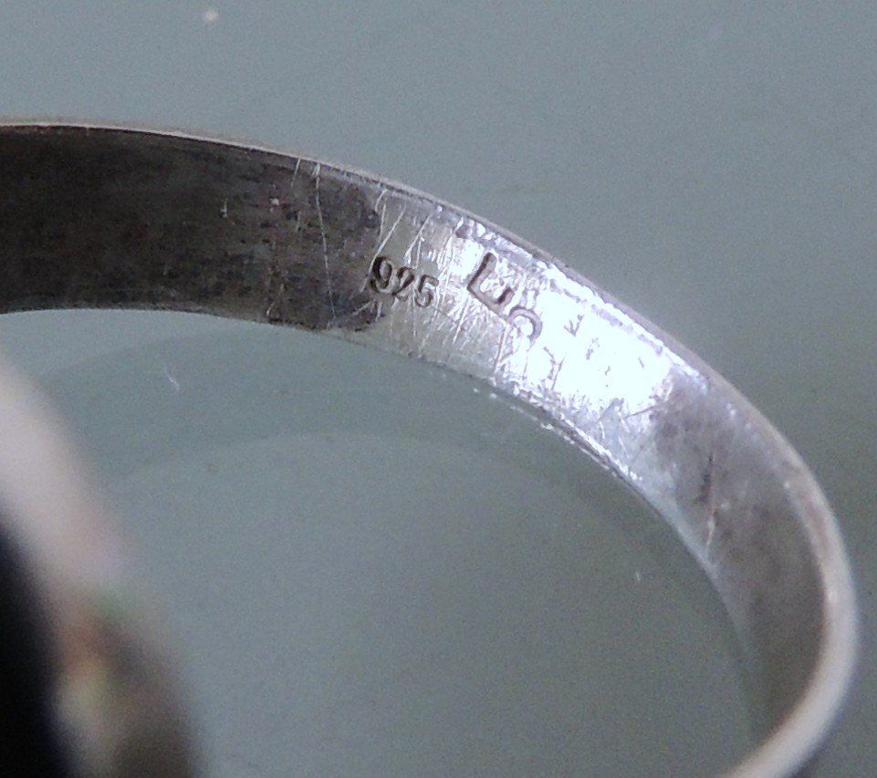 Ringe: Malachit Silber 925 Fingerring Gr. 53 – Gebraucht aus Waldenburg von schaller707 4