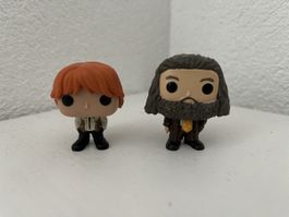 Harry Potter Mini Funko Pop Figures | Ron Weasley & Hagrid