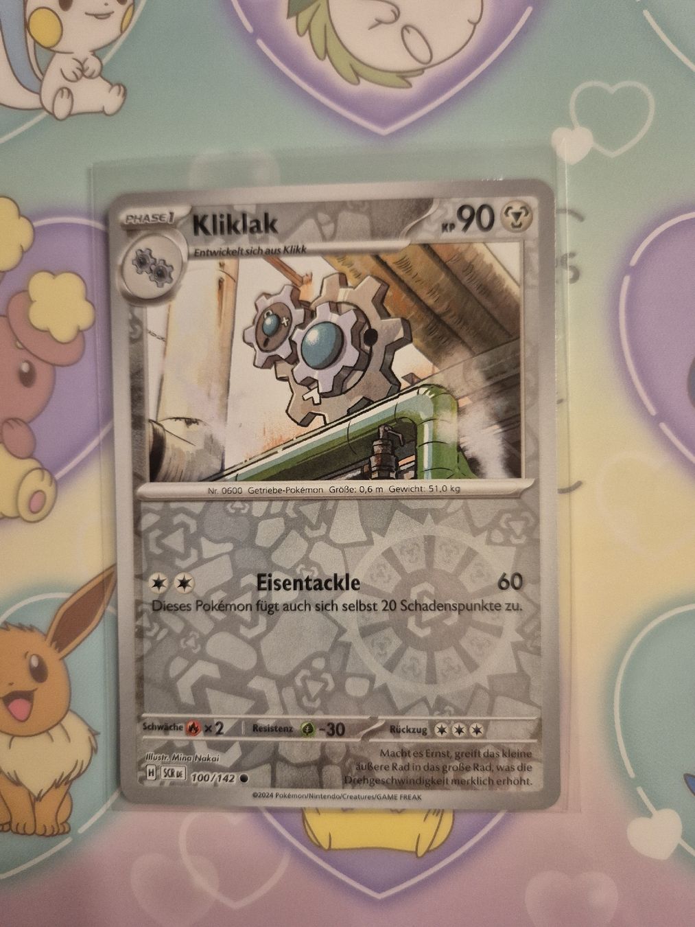Pokémon Carte collezionabili: Kliklak Reverse Holo Pokemon SCR 100/142 DE – Nuovo (secondo la descrizione) da Altdorf UR venduto da Josi5588 1