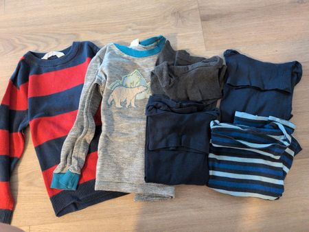 Pullover/Rollkragenpullover Set 6teilig