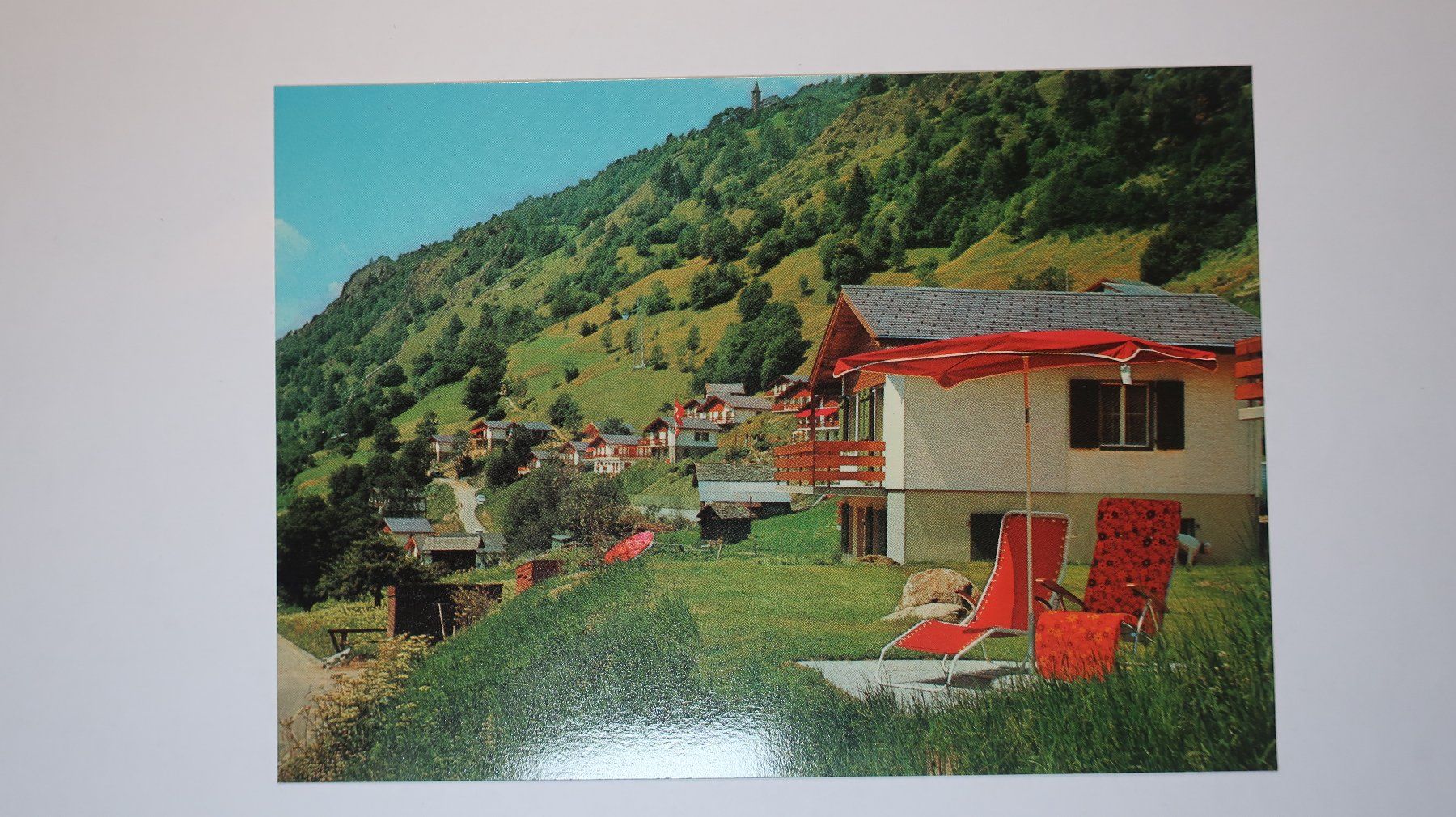 Cartoline postali: Ferienort Breiten (Wallis) 1976 – Usato da Cormoret venduto da Pascalll2001 1