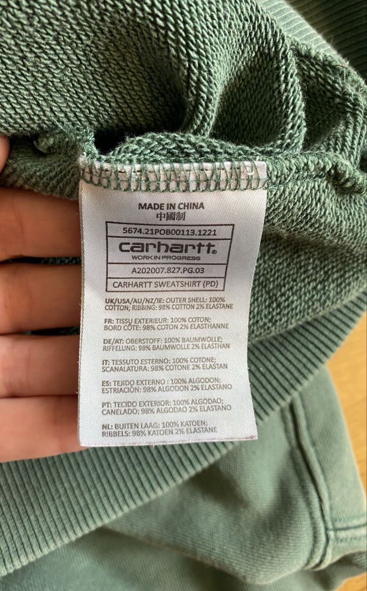 Carhartt Maglioni & Felpe: Carhartt Sweatshirt grün – Usato da Eschlikon TG venduto da mur_byr9 4