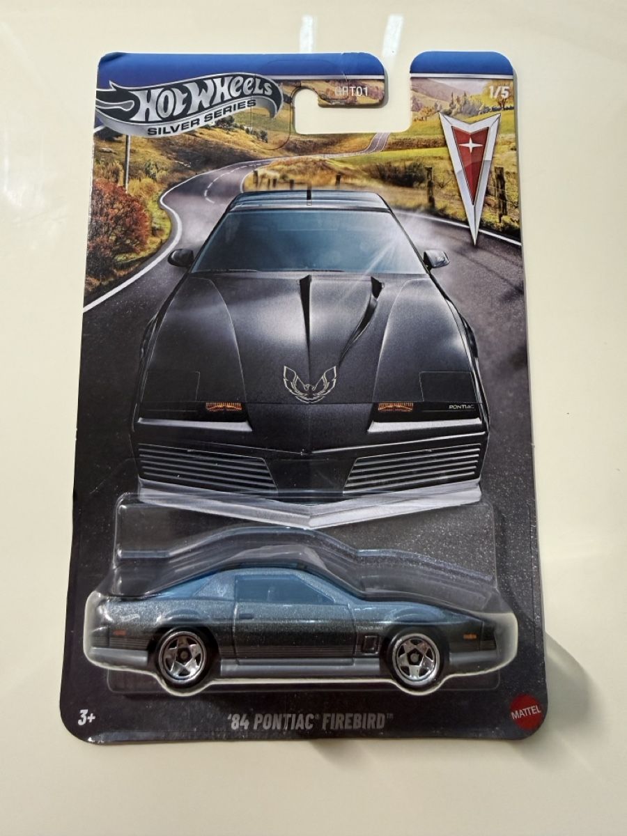 Hot Wheels Modellini d'auto: Hot Wheels '84 Pontiac Firebird Silver Series – Nuovo e nell'imballaggio originale da Sutz venduto da mtechcab