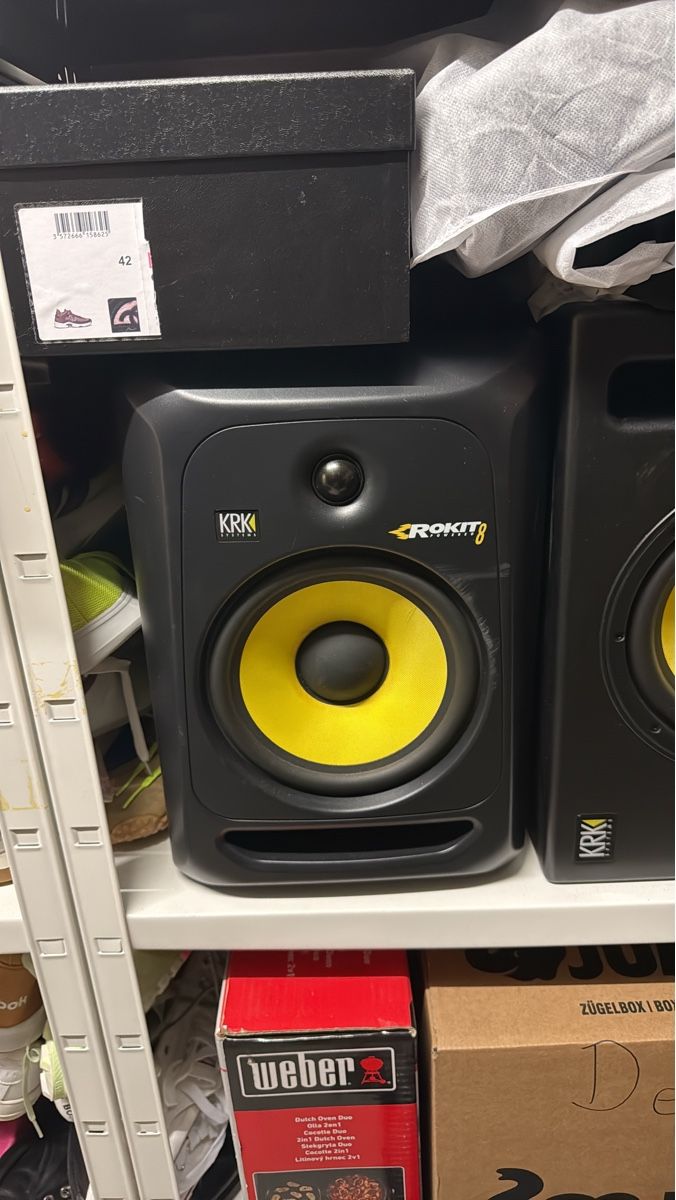 KRK Casse acustiche: KRK Rokit 8 Studio Monitore + KRK S8.4 Subwoofer – Usato da Affoltern am Albis venduto da Alis17