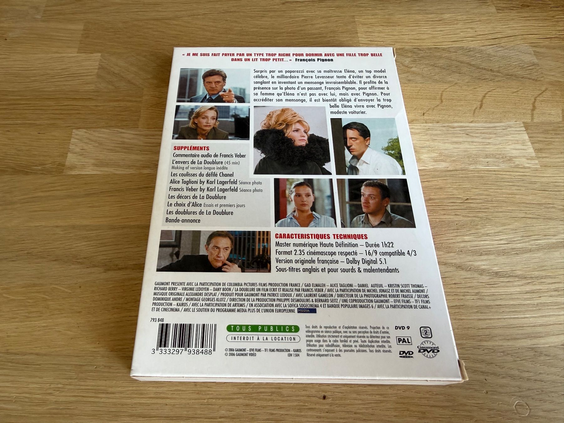 Tous les DVDs: DVD La doublure FR – D'occasion à Carouge GE par david-1201 2