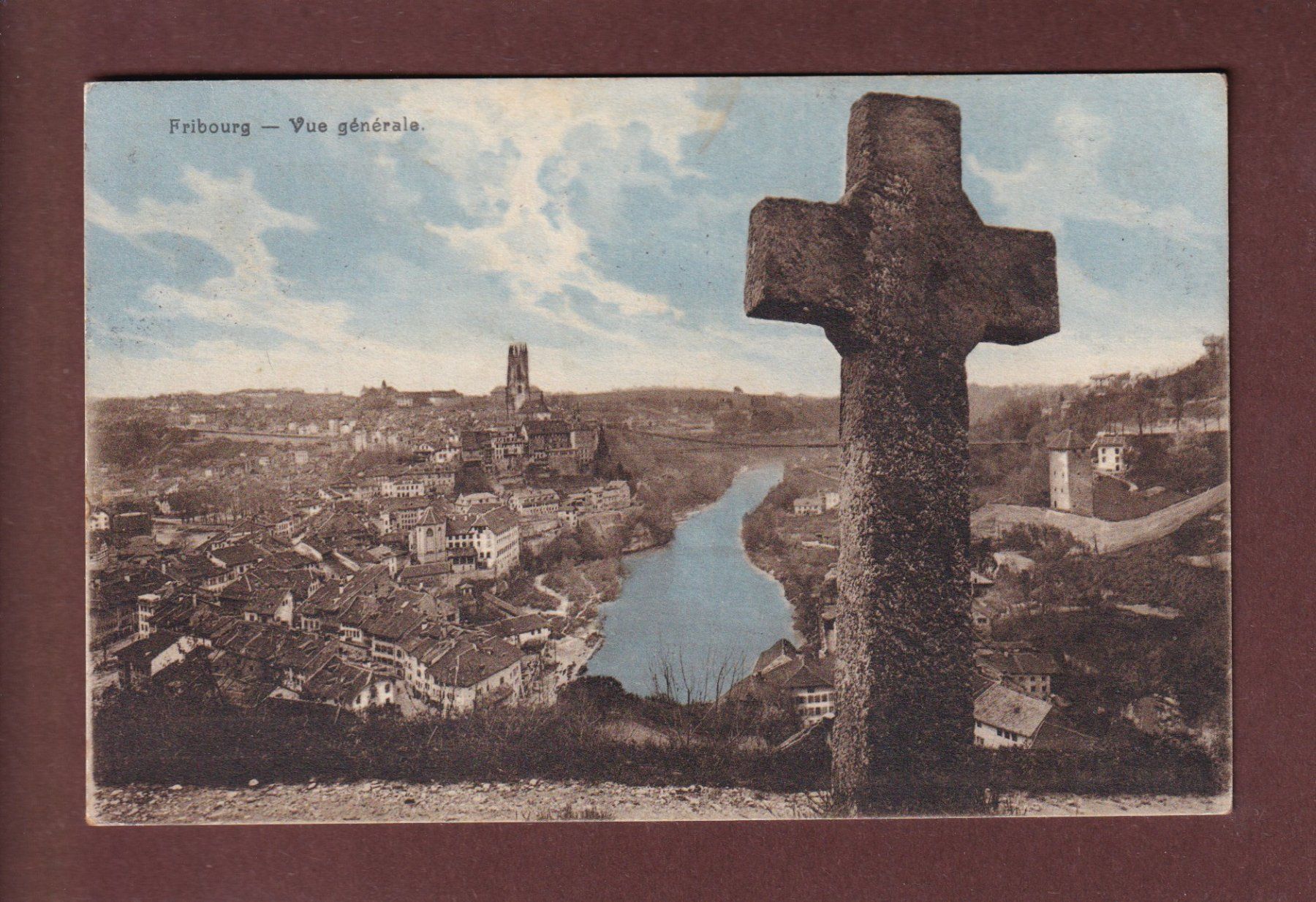 Cartes postales: FRIBOURG - 1916 – D'occasion à Pully par nicecards-shop