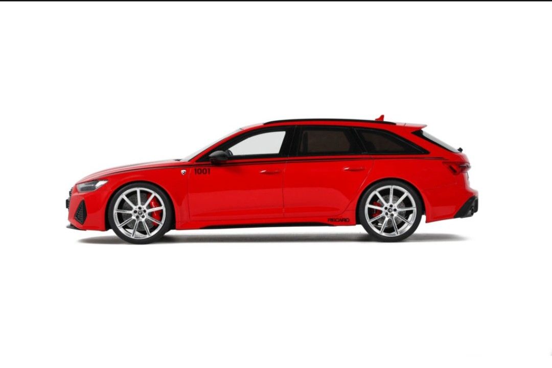 AUDI RS 6 C8 AVANT MTM 2021 Rouge Foncé 1:18 GT-SPIRIT (Neu und ...