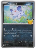 Nidoran / 30th Celebration / 30C 087