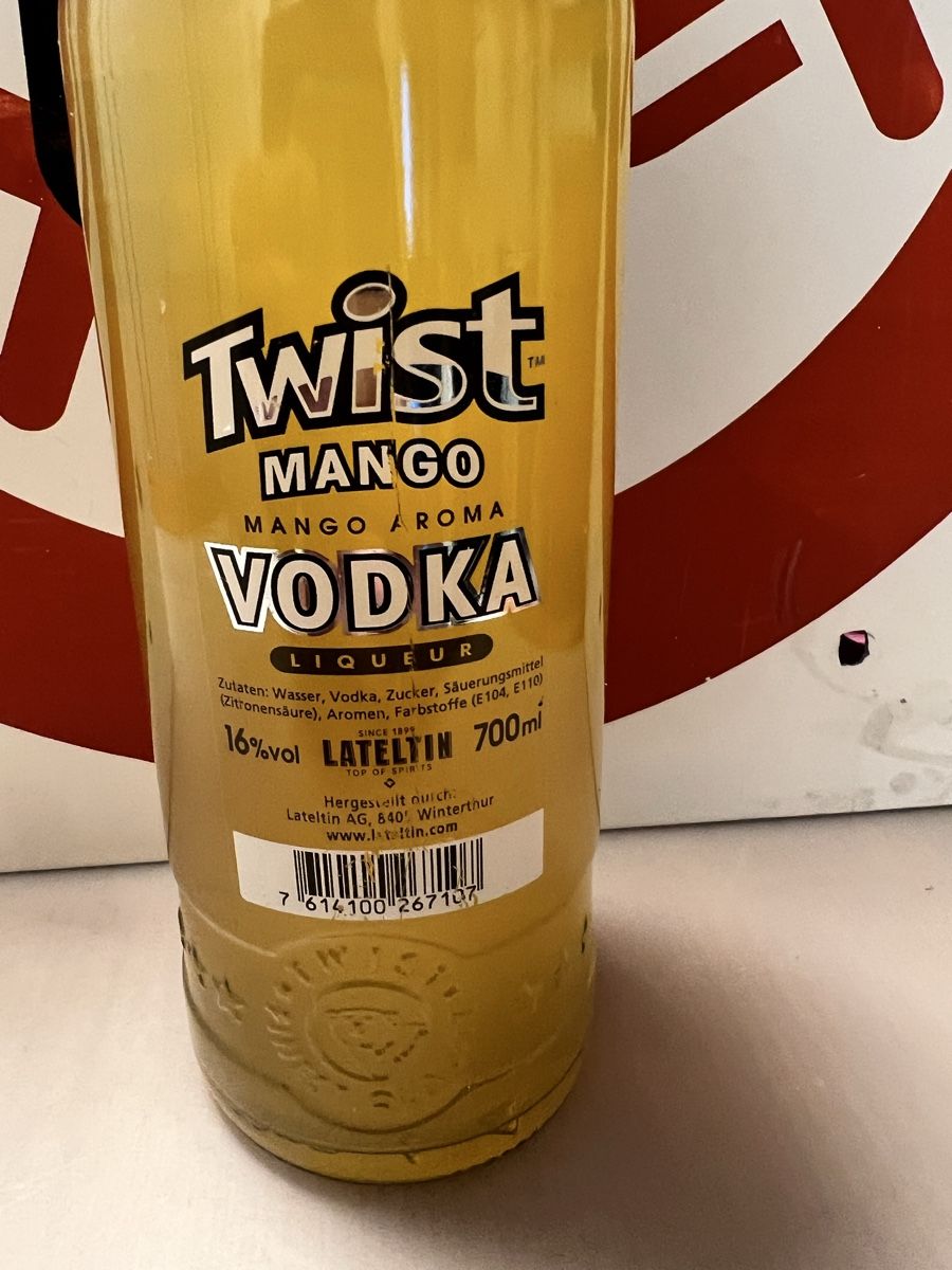 Bevande alcoliche: Twist Mango Vodka Liqueur  – Nuovo (secondo la descrizione) da Sevelen venduto da Ritiplampi 3