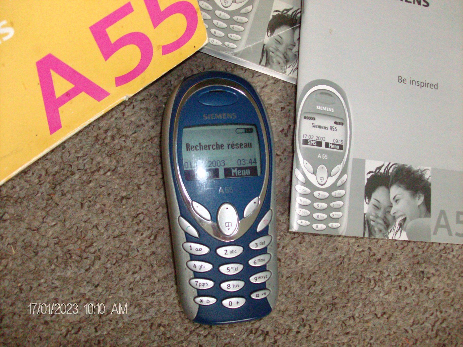 Siemens Telefoni cellulari / Smartphones: Siemens A 55 Handy Klassiker – Usato da Cormondrèche venduto da yak38 2