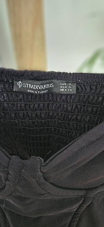 Tops: Stradivarius black corset top Size S – Gebraucht aus Oberweningen von mir_2wt5 1