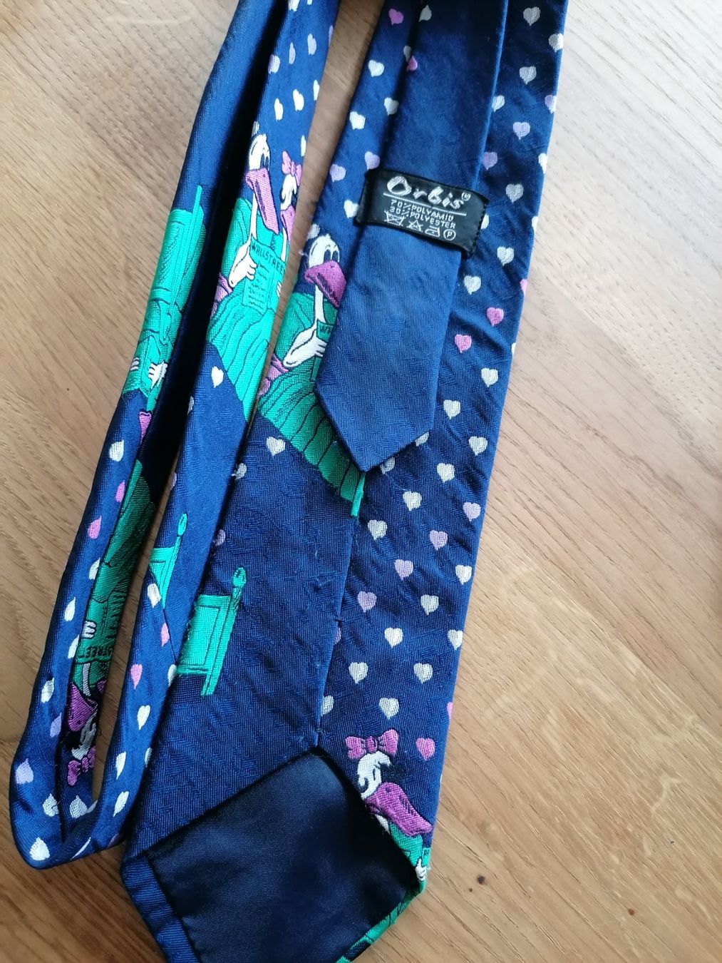 Cravatte: Orbis Vintage Krawatte - Nr. 84 – Usato da Basel venduto da vintagecollector 3