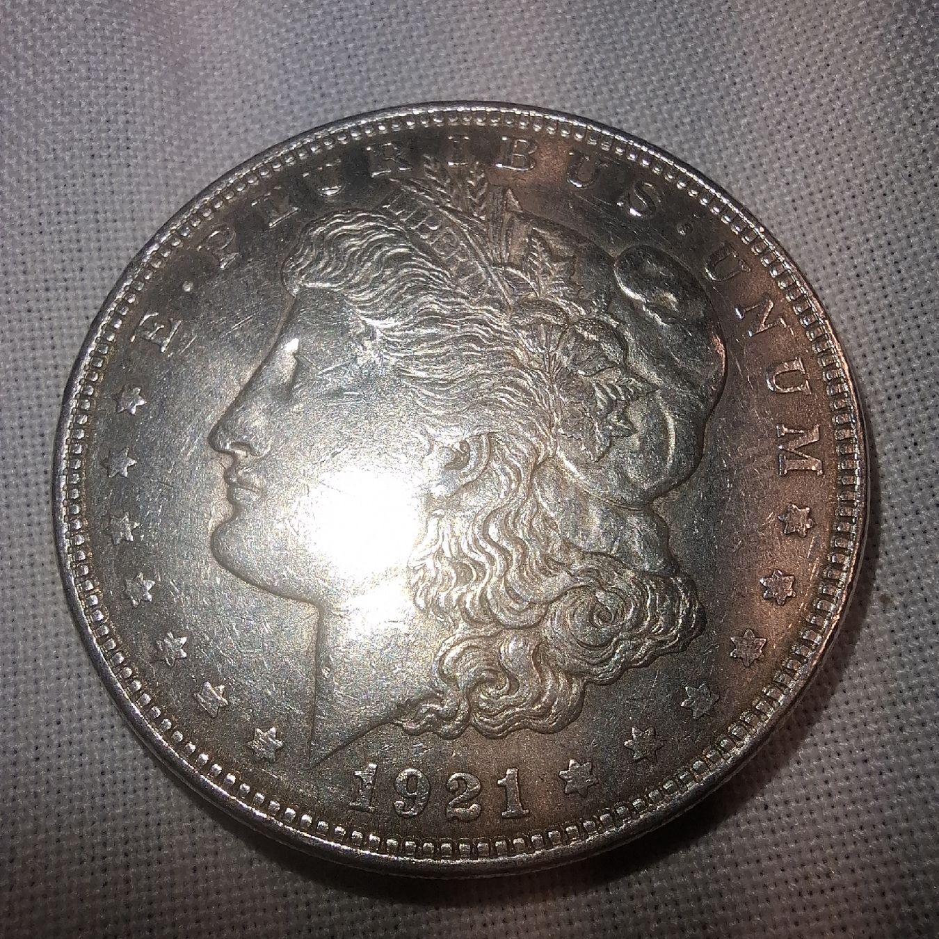 Alle Münzen: 1 Dollar 1921  – Gebraucht aus Nürensdorf von DANG3REUX 1