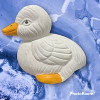 🤍 Kleine Gans aus Ton