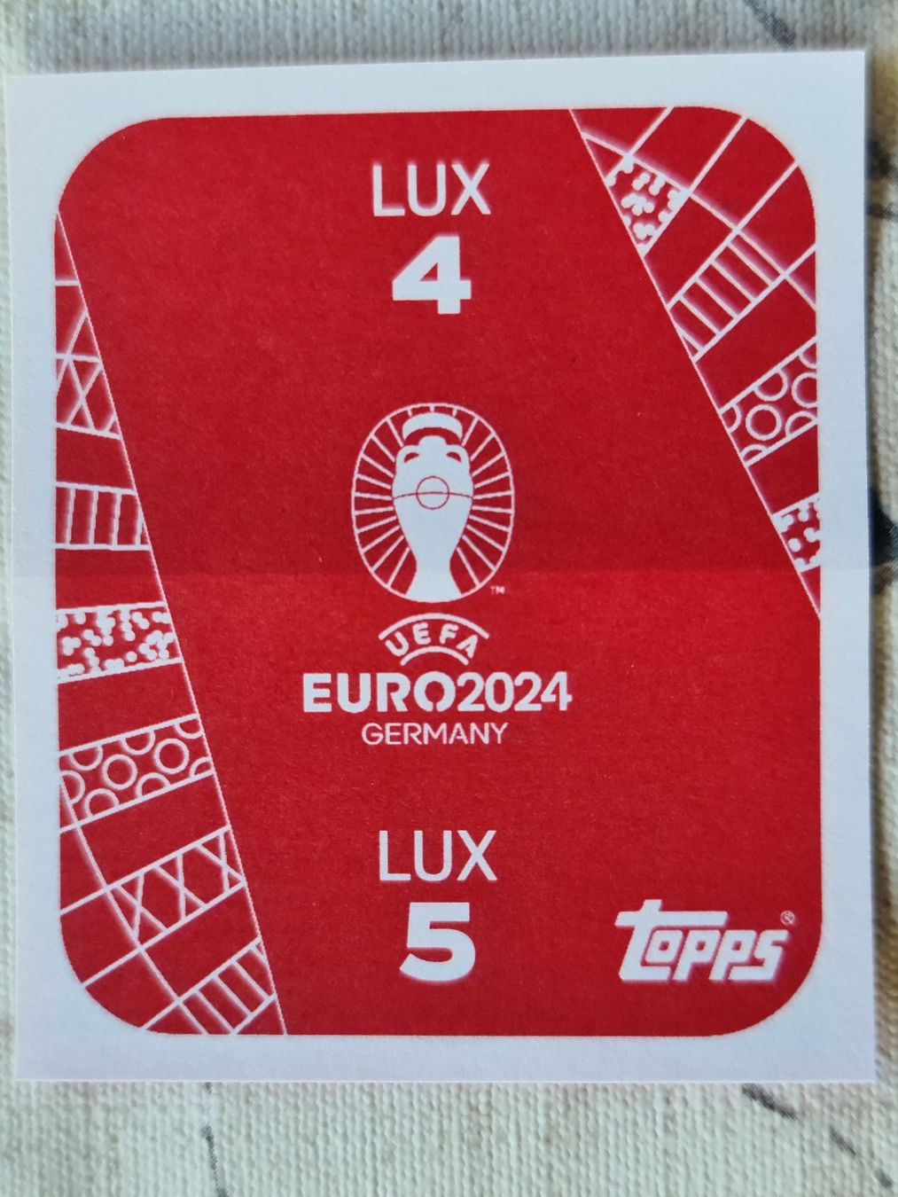 Topps Carte collezionabili: Topps EURO2024 LUX 4 LUX 5 – Nuovo e nell'imballaggio originale da Dintikon venduto da Prime-shop 1