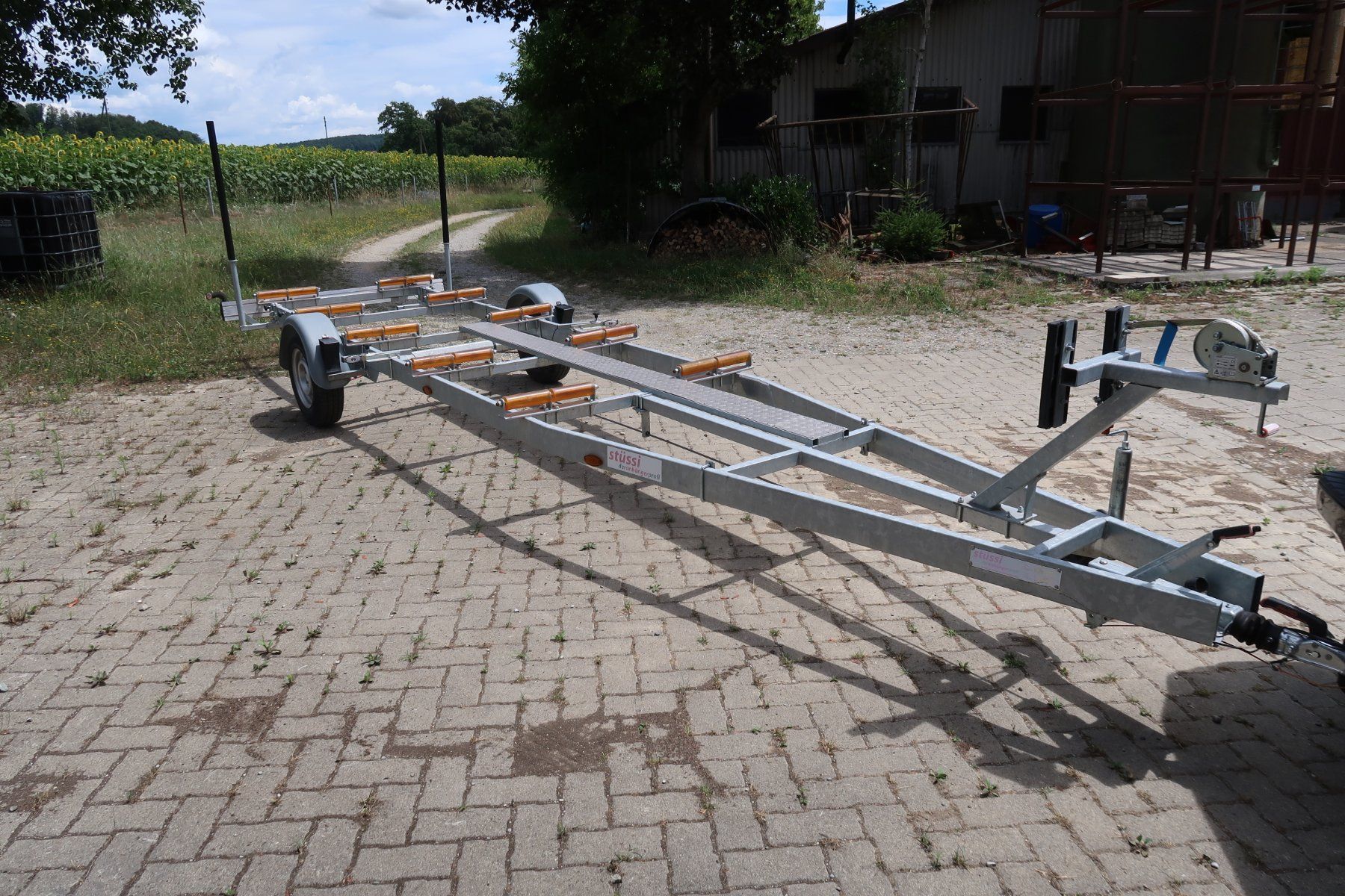 Remorques: Strassentrailer Stüssi BM 1500 – D'occasion à Büsingen par garagealtmann