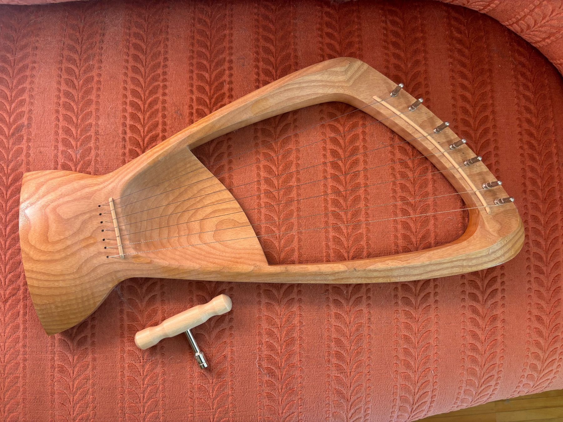 Waldorf Musikinstrumente: Kinderharfe CHOROI – Gebraucht aus Kaufdorf von nurmir2012