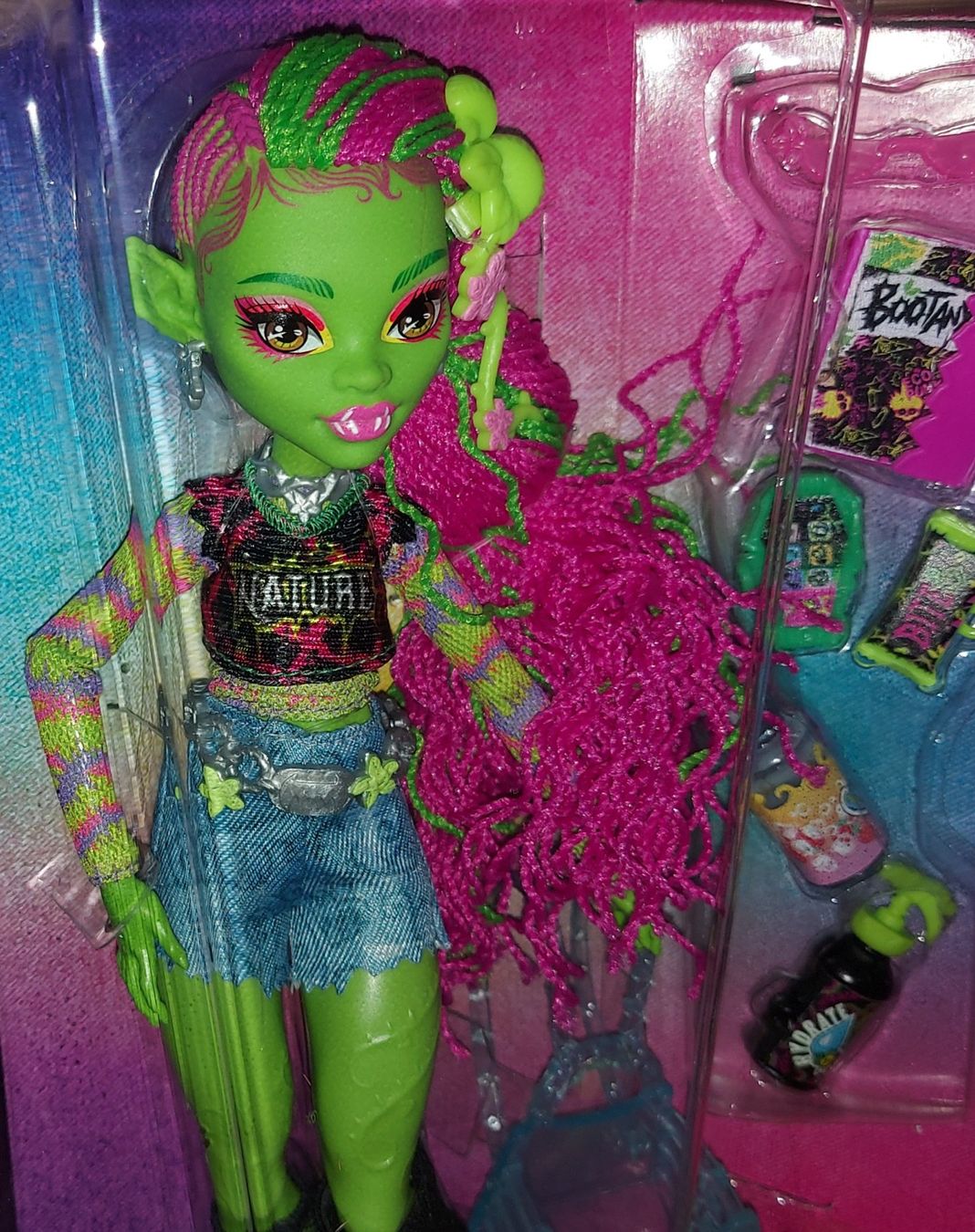 Bambole: Poupée Monster High:Venus McFlyTrap,2023,Neuve – Nuovo e nell'imballaggio originale da Ecublens VD venduto da Magic_Island 5