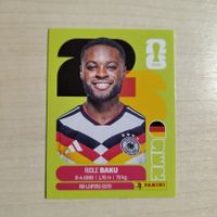 Ridle BAKU, GER 8, Panini WM 2026