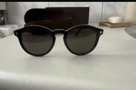 Tom Ford Sonnenbrille Black Round Neu mit Box 2023-07-