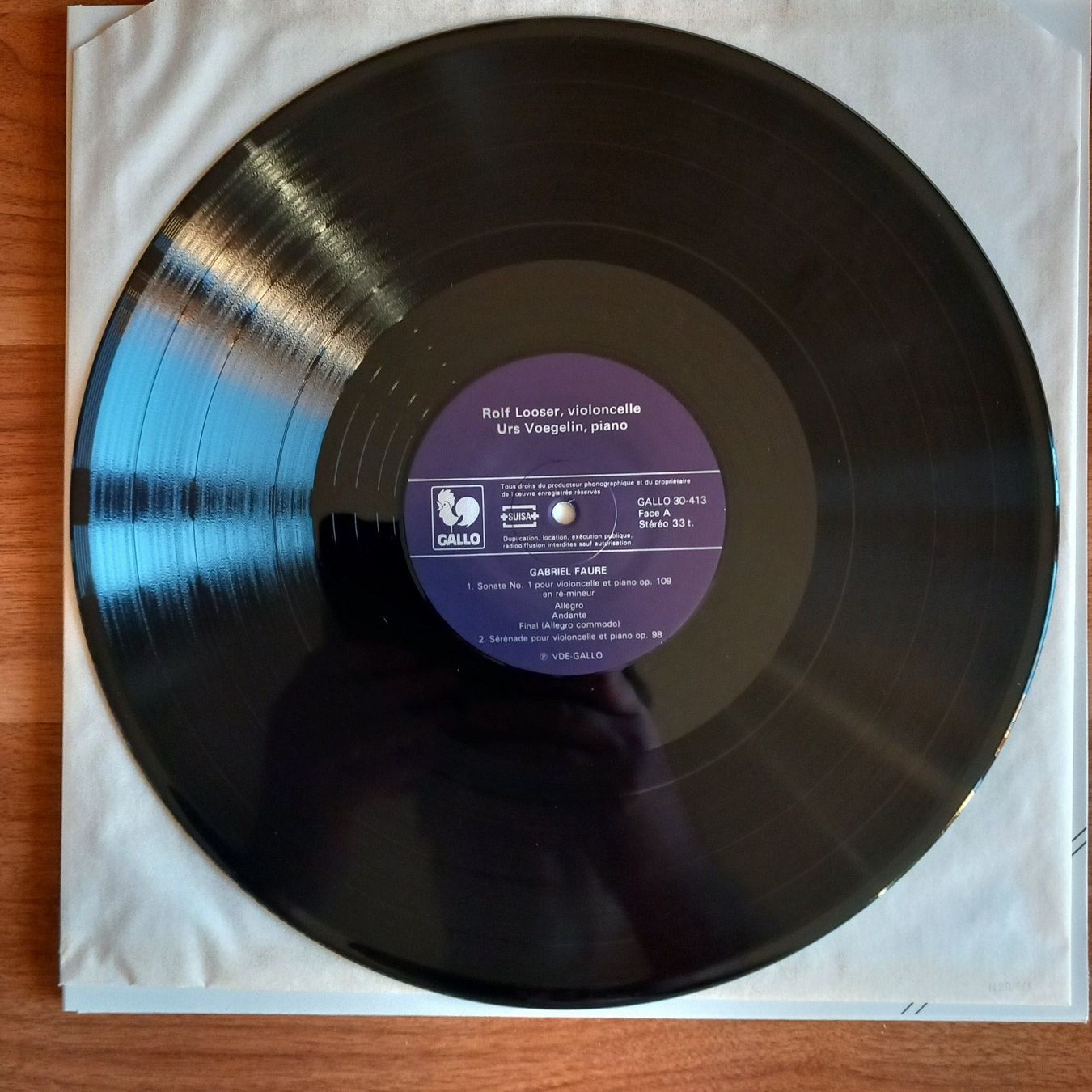 Dischi in vinile: LP - Rolf Looser - Fauré - New Old Stock, Mint ! – Nuovo (secondo la descrizione) da La Chaux-de-Fonds venduto da Swiss_LP_Records 2