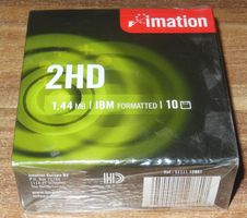 Disketten Imation 2HD 3.5" HD Disketten, 10 Stk.