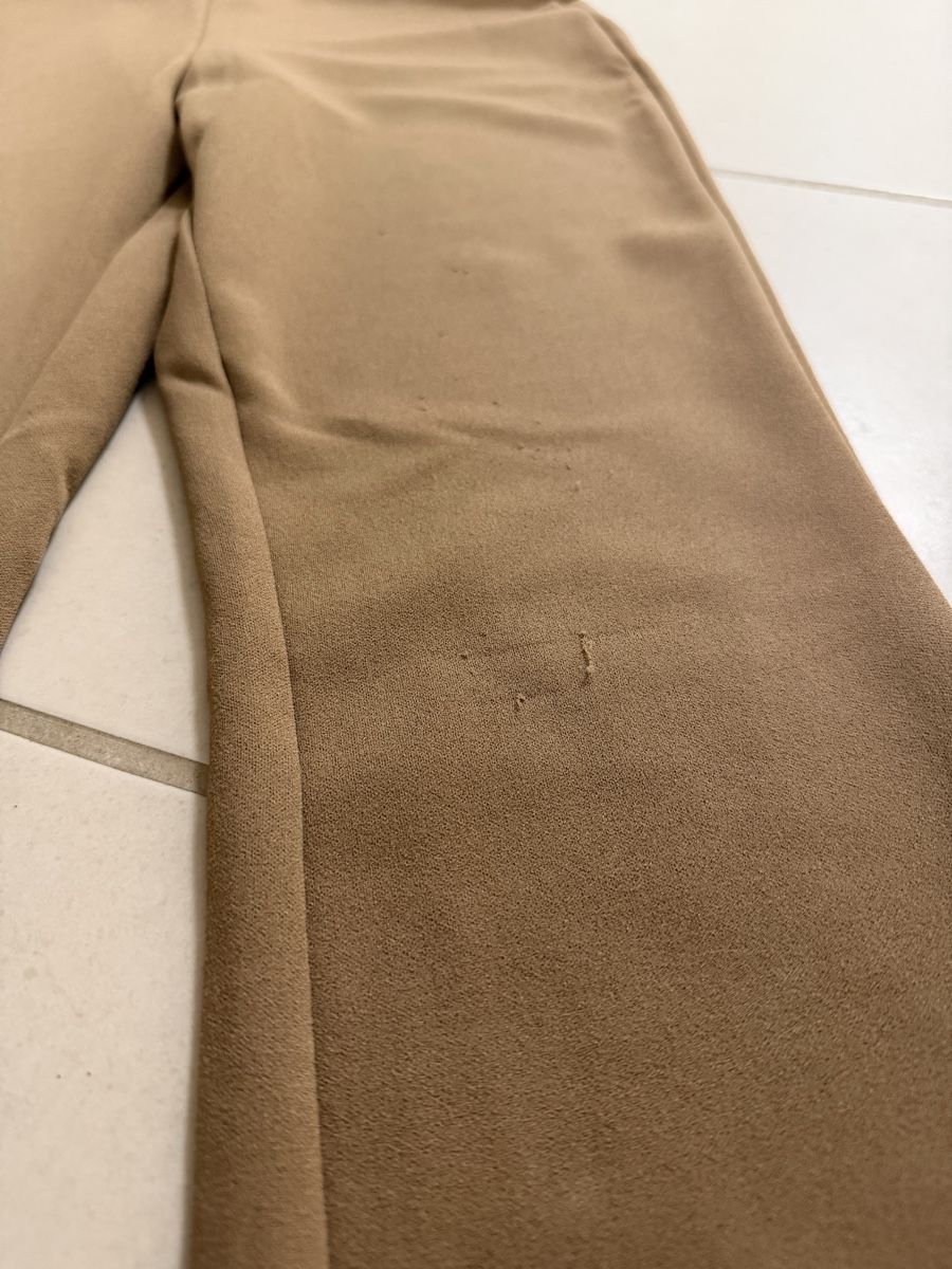 H&M Pantaloni: H&M Hose, Grösse S, Schlaghose, Beige – Usato da Bassersdorf venduto da Sandy456 1
