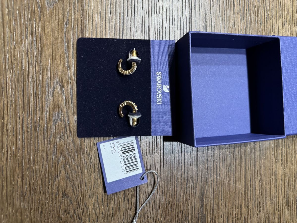 Swarovski Ohrringe & -stecker: Swarovski Ohrringe golden neu – Neu und originalverpackt aus Malters von fab_72xv 1