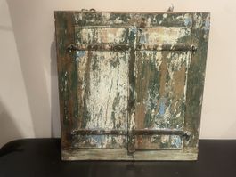 Ancienne Fenêtre de Ferme Déclinaison Miroir