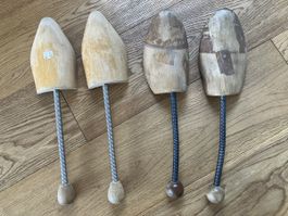 2 alte Schuhspanner aus Holz 43/44