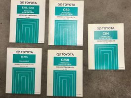 Toyota Schaltgetriebe Werkstatthandbücher C50 C64 Set (5)