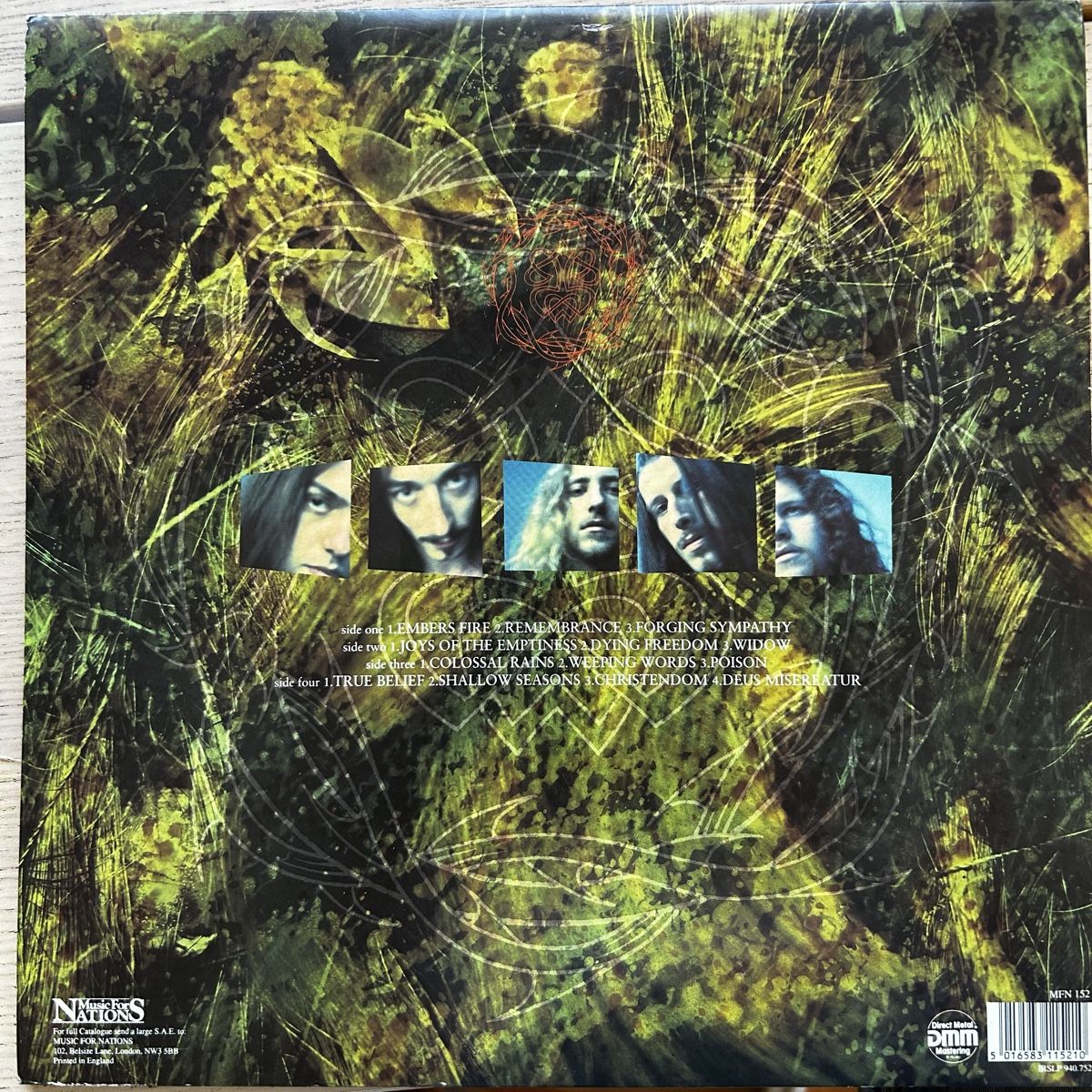 Dischi in vinile: Vinile Paradise Lost "Icon" + Poster – Usato da Guntershausen venduto da Simone_75 1