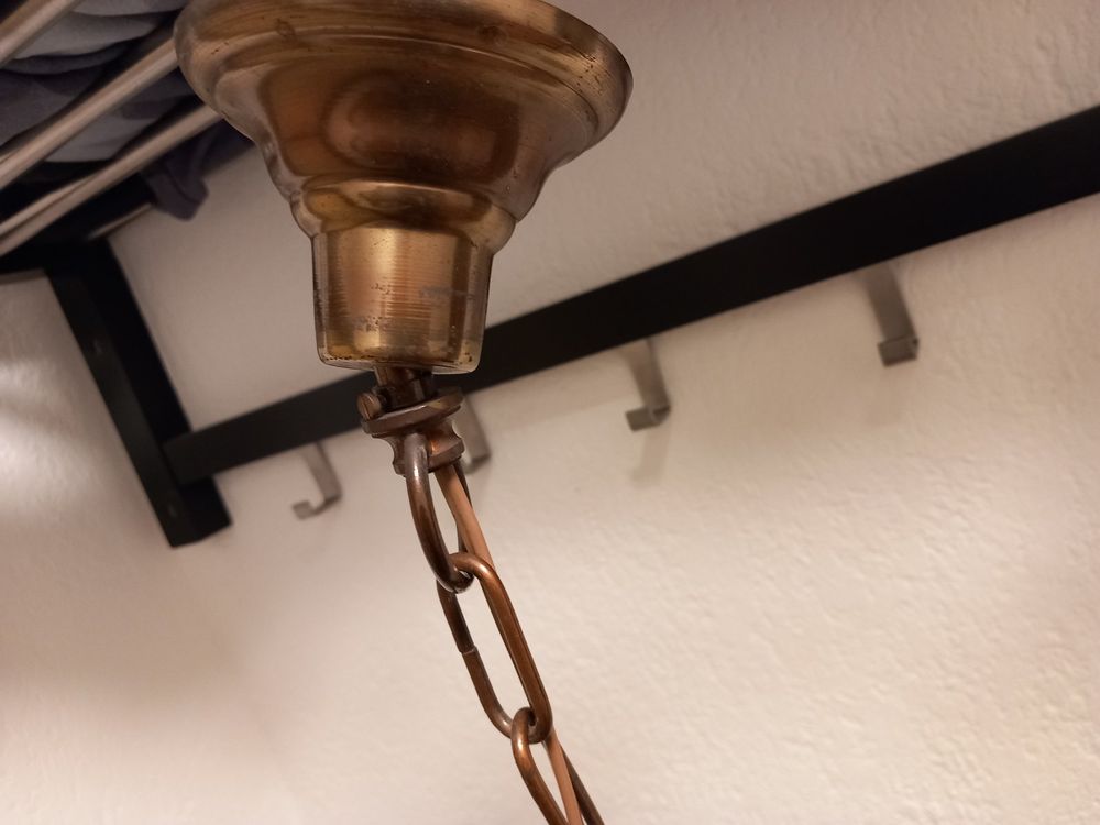 GHY Retro Hängeleuchte – 6-armiger Kronleuchter Aus Metall, Schwarz, E14 Fassungen, Für Wohnzimmer & Esszimmer